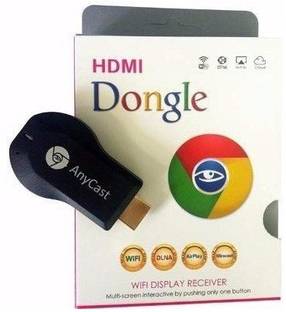 ADNet Anycast Dongle Wireless Display Receiver Support sharing Online Streaming to Tv (Black) Media Streaming Device Media Streaming Device