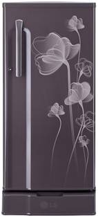LG 185 L Direct Cool Single Door 5 Star Refrigerator with Base Drawer