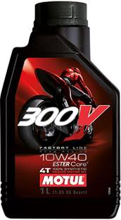 MOTUL 300V Factory Line Ester Core Fully Synthetic 10W-40 Petrol Engine Oil for Bikes 300V Factory Line Ester Core Fully Synthetic 10W-40 Petrol Engine Oil for Bikes Full-Synthetic Engine Oil