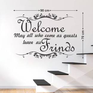 WALLSTICK 90 cm Welcome Removable Sticker