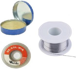 Brand one 50 gram Solder wire paste and desolder for soldering iron 25 W Simple