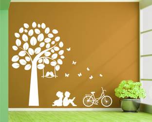 Heaven Decor1 Vinyl Romance White Wallpaper