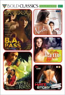 Bold Classic Set 1 (B A Pass, Nasha, Before The Rain, Karma Aur Holi, Hate Story Pack Of 5 Movies)