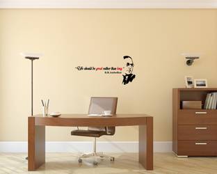 peacockirde 60 cm Dr Babasaheb Ambedkar Self Adhesive Sticker