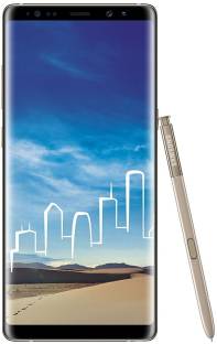 Currently unavailable Add to Compare SAMSUNG Galaxy Note 8 (Maple Gold, 64 GB) 4.65,615 Ratings & 685 Reviews 6 GB RAM | 64 GB ROM | Expandable Upto 256 GB 16.0 cm (6.3 inch) Quad HD+ Display 12MP + 12MP | 8MP Front Camera 3300 mAh Battery 1 Year Manufacturer Warranty for Device and 6 Months Manufacturer Warranty for In-box Accessories Including Batteries from the Date of Purchase. ₹74,000 Free delivery by Today Upto ₹50,000 Off on Exchange Bank Offer