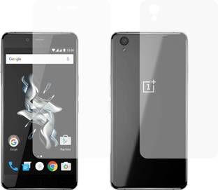CASE CREATION Front and Back Screen Guard for OnePlusX 5.0 inch