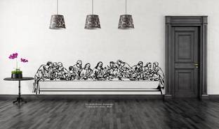 peacockirde 150 cm The Last Supper Self Adhesive Sticker