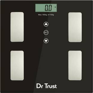 Dr Trust Precision Body Composition Monitor Fat Analyzer & Weighing Scale Body Fat Analyzer Weighing Scale