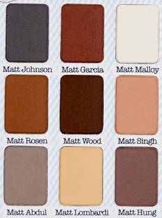 ads ADS-Balm Meet Matt(e) Nude Eyeshadow Palette - Nude(A8737 25.5 g