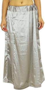 YMS Silvergrey Satin Blend Petticoat
