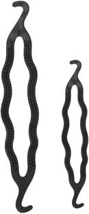Out Of Box Hair Styling Clip Bun/Juda Maker Braid Tool 1 Big Size 1 Small Size Bun