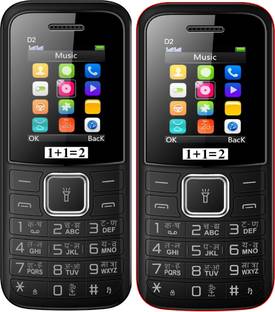 1+1=2 D2 Dual Sim Combo of Two Mobile