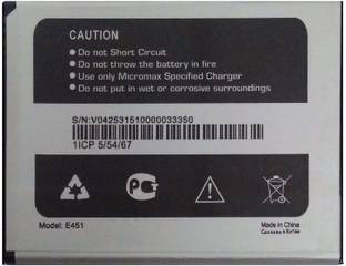Micromax Mobile Battery For  MICROMAX Micromax Canvas Juice 2 Aq5001 (STRIP BUILT-IN BATTERY) 3000 mAh