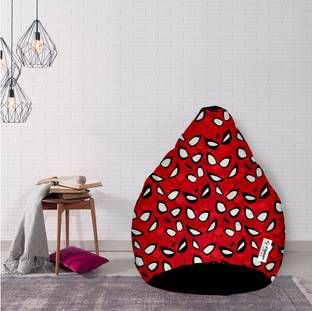 Flipkart SmartBuy XXXL "Spiderman" Bean Bag  With Bean Filling