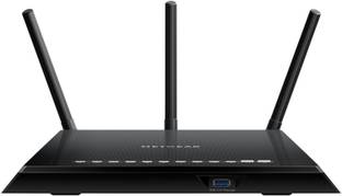 NETGEAR R6400 Router 2.4 GHz, 5 GHz 1750 Mbps Wifi Speed Dual Band External Antenna Ethernet (Cable Broadband)