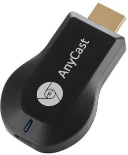 PIQANCY Miracast Dongle For TV eCosmos Anycast wifi HDMI Dongle Wireless Display For all mobile Miracast Media Streaming Device (Black) Media Streaming Device