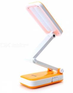 Generic Powerful Rechargeable Emergency 666 LED Table Lamp / Student Reading Light / Led Foldable Desk Lamp Torch & Emergency Lights Multi-Color Table Lamp