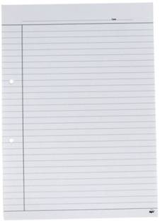 Shipra One Sided Ruled One Side Ruled Other Side Blank A4 160 gsm A4 paper