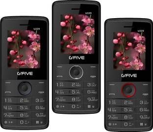 GFive U229 Combo of Three Mobile