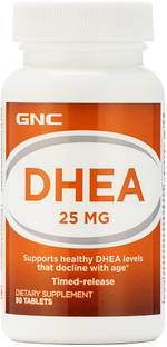 GNC DHEA 25 mg - Timed-Release formula