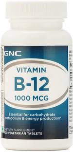 GNC Vitamin B12 1000 mcg TimedRelease Formula