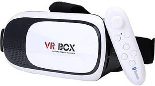 PIQANCY Best VR Box Headset version 2.0 3D with Remote (Smart Glasses)