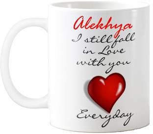 Exocticaa Alekhya Love Romantic Quotes 01 Ceramic Coffee Mug