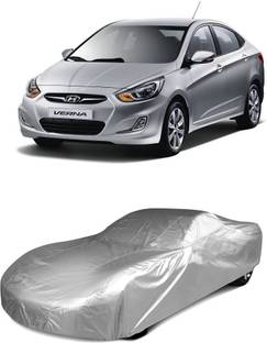 Javatech Car Cover For Hyundai Verna (With Mirror Pockets)