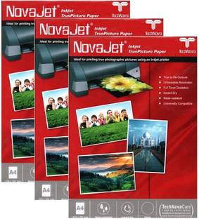 Novajet High Glossy Unruled A4 182 Photo Paper