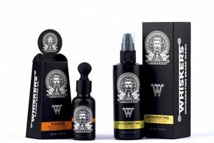 WHISKERS Power Beard Oil (30ml) & Invigorating Beard Wash (100ml)