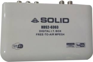 Webshoppers Solid HDs2-6363 Dth Set Top Box Media Player Full HD Free To Air Media Streaming Device