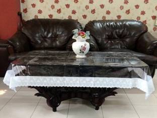 KUBER INDUSTRIES Floral 4 Seater Table Cover