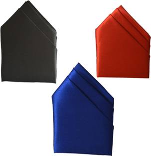 LOOPA Solid Polycotton Pocket Square