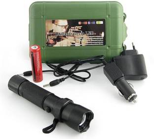 TRP Traders 3 Mode CREE Rechargeable LED Waterproof Flashlight Flash Light Torch, BL-T 8626 Torch