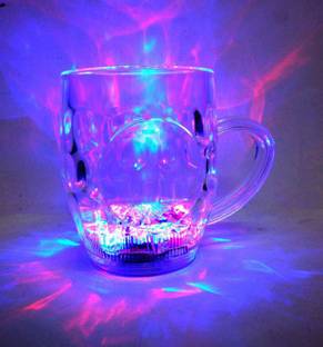 Reyansh Collection LED Light Coffee Cup For Perfect Gift Plastic Coffee Mug
