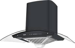 Kaff AMBRA DHC 75 Auto Clean Wall Mounted black 1180 m³/h Chimney