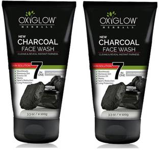 OXY Charcoal  (Pack of 2) Face Wash