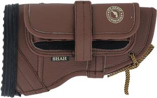 SHAH Leather types 12 Bore Gun Butt Cover, Bag Cover Free Size