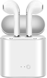 LogicInside Premium Quality i7S TWS Twins (Dual L/R) True Wireless Earbuds Mini Bluetooth V4.2+EDR (1 Connect 2 Function Support) Stereo Bluetooth without Mic