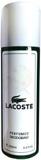LACOSTE GREEN Perfume Body Spray  -  For Men & Women