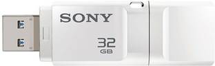 SONY USM32X/W3 32 GB Pen Drive Compatible with Gaming Console, Desktop Computer, Audio Player, Laptop USB 3.0 Plastic Case