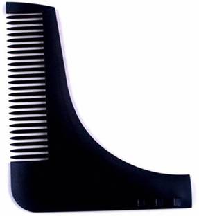 Majik Beard Styling and Shaping Template Comb Tool black