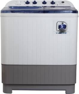 Daiwa 7.5 kg Semi Automatic Top Load Washing Machine White, Blue, Grey