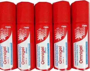 Cipla OMNIGEL SPRAY 50 ML/35 GM (PACK OF 5) Spray