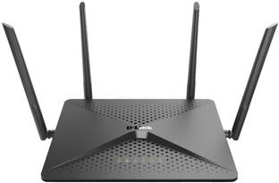 D-Link DIR-882 AC2600 MU-MIMO Wireless Router 2.4 GHz, 5 GHz 2600 Mbps Wifi Speed Dual Band External Antenna Ethernet (Cable Broadband)