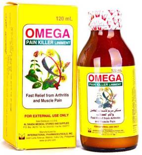 OMEGA Pain Killer Liniment Oil (120 ml) Liquid