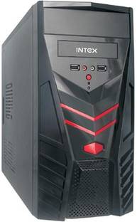 Intex ASSEMBLED G-41 M/B 1TB SATA 4GB DDR3 RAM DVD R/W dual core (4 GB RAM/INTEL HD Graphics/1 TB Hard Disk/64 GB SSD Capacity/Free DOS/.500 GB Graphics Memory) Ultra Tower