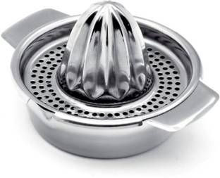 upalabdh Steel Stainless Steel Hand Squeezer Fruit Lemon Orange Squeezer Juicer Manual Press Juicer Hand Juicer