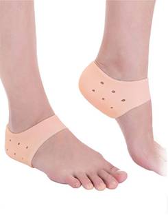 Generic Massage gel socks Silicone Moisturizing Gel Heel Socks LPAD ike Cracked Foot Skin Care Protector Heel Support