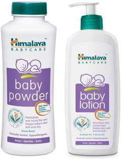 HIMALAYA Original Baby Lotion 400 ml + Baby Powder 400 g
